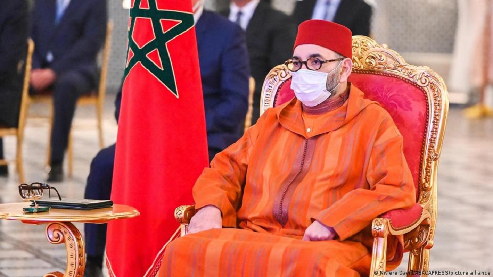 In recent years, public appearances by Mohammed VI have become rare, Fez, 14 April 2021 (photo: Nivier David/AP/Capress/ picture alliance)