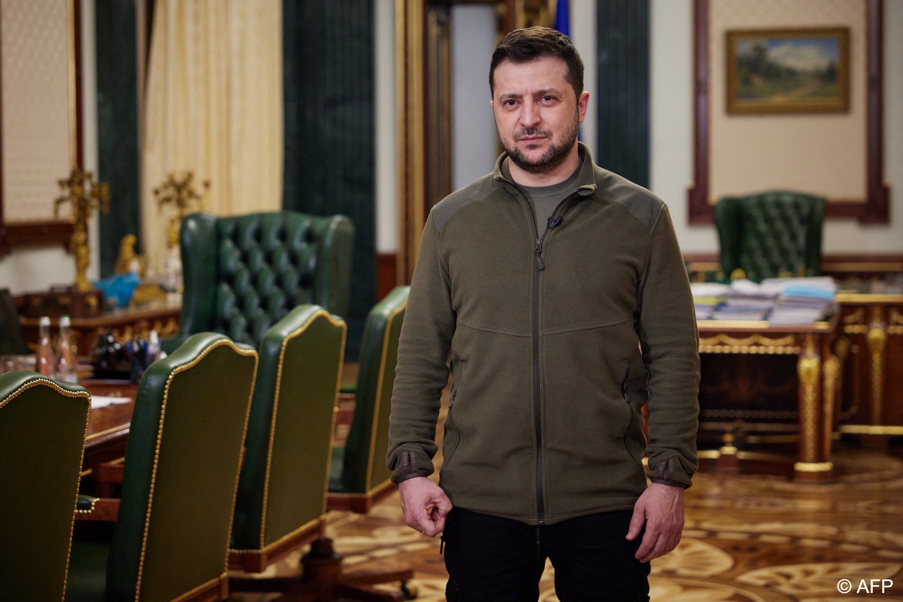 Volodmyr Zelensky has harnessed the power of social media in Ukraine (photo: Handout UKRAINIAN PRESIDENTIAL PRESS SERVICE/AFP/File) 