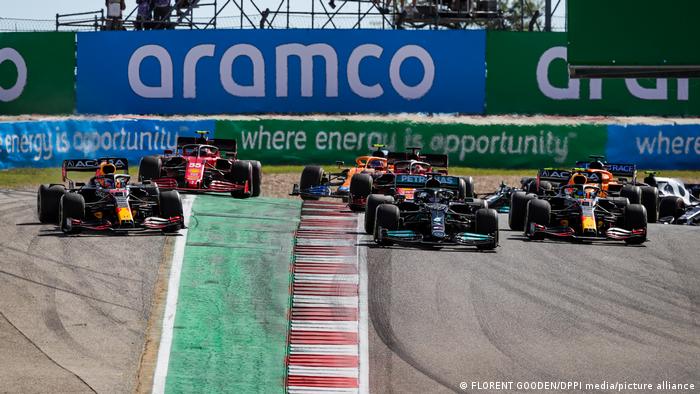 Formula 1, racing scene at the Saudi Arabian Grand Prix