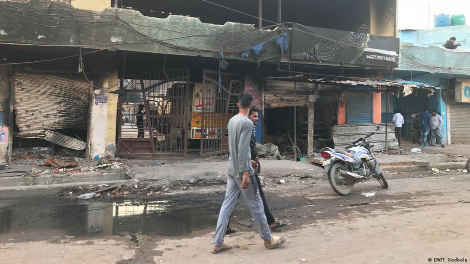 After the anti-Muslim riots in New Delhi (photo: DW/T.Godbole)