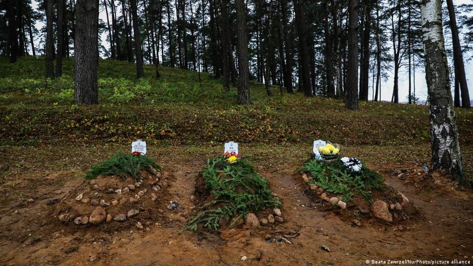 Migrant graves in Poland (photo: picture-alliance)
