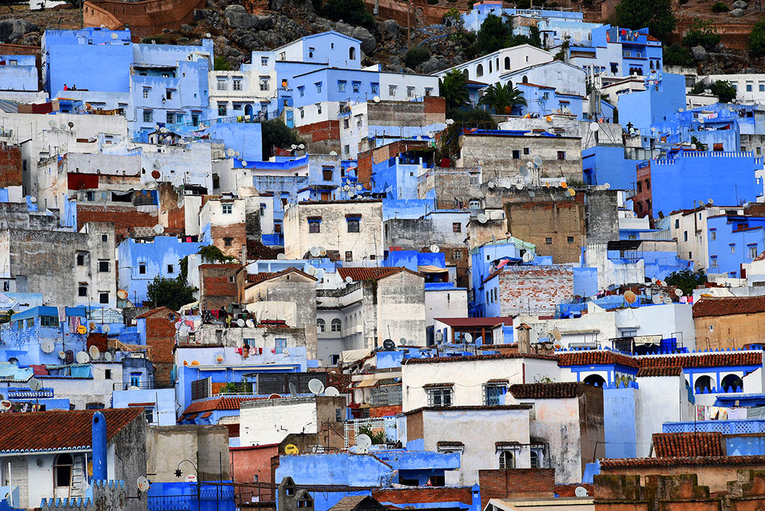 مدينة شفشاون - لؤلؤة زرقاء مغربية  05 Chefchaouen Moroccos Blue Pearl Photo Sugato Mukherjee
