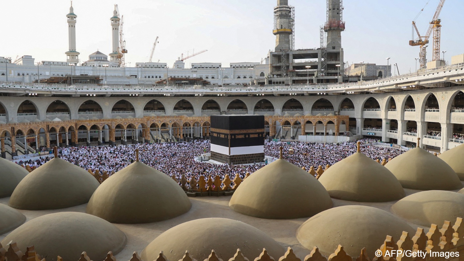  For two years pilgrims not already in Saudi Arabia were barred because of COVID-19 pandemic curbs (photo: AFP) 