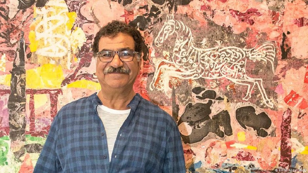  فنان الوسائط المتعددة المصري محمد عبلة 