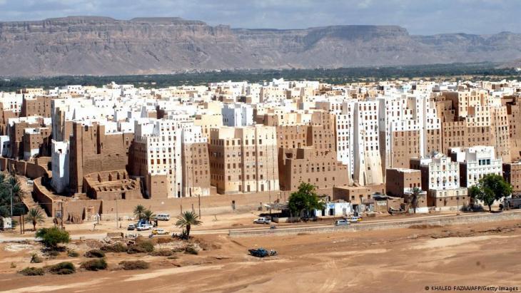 Die jemenitische Stadt Shibam in der Provinz Hadramaut im Osten des Landes; Foto: Khaled Fazaa/AFP/Getty Images