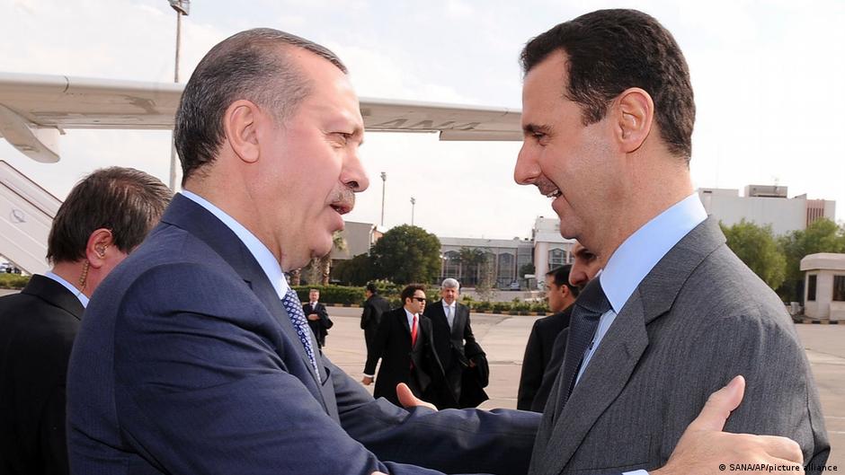 إردوغان والأسد - هنا في صورة من عام 2011. 