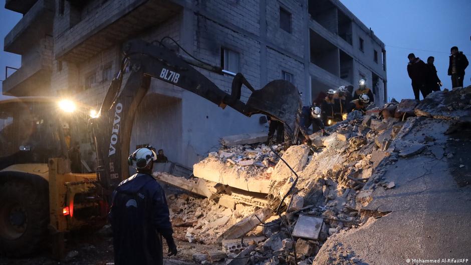  زلزال سوريا. Erdbeben Syrien Foto AFP