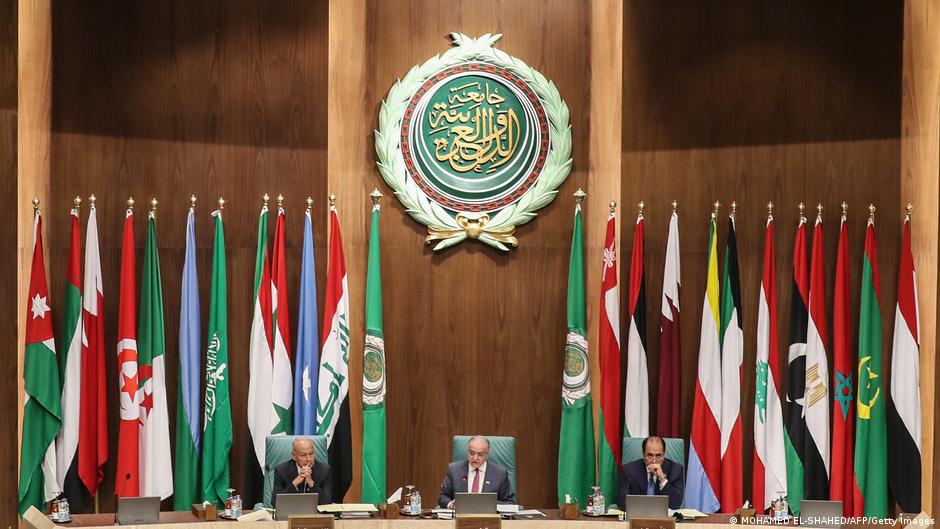 Sitzung der Arabischen Liga in 2020; Foto: Mohamed El Shahed/AFP/Getty Images