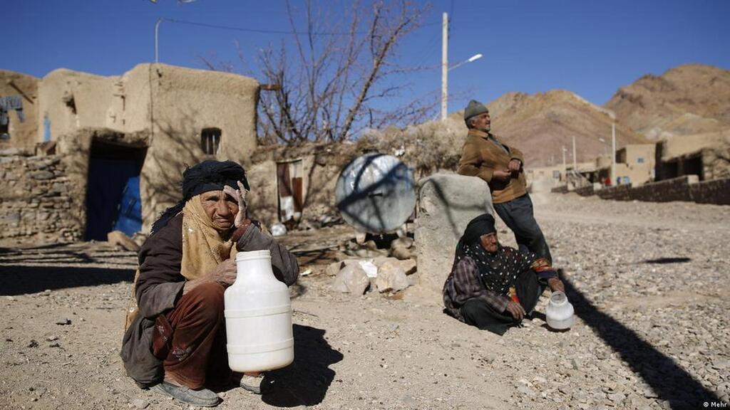 Poverty and water scarcity in Iran (image: Mehr)