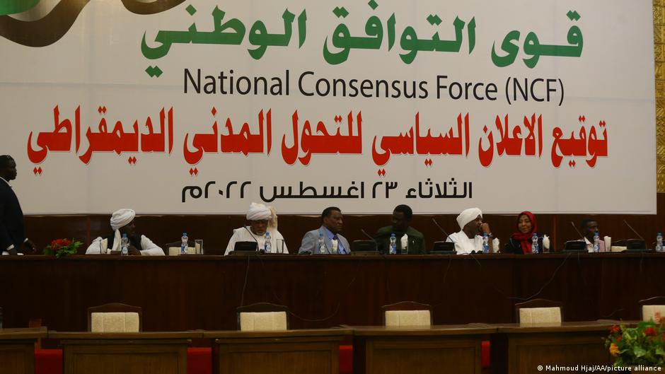 قوى "إعلان الحرية والتغيير" - السودان.  02 Zivile Opposition im Sudan Foto Picture Alliance