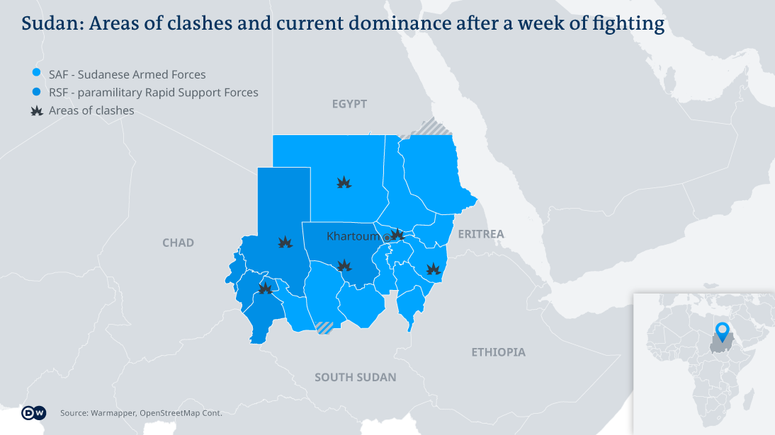 Concern is mounting in South Sudan, Chad and Egypt, who all depend on stability in their neighbour Sudan, whether for economic, humanitarian or security reasons
