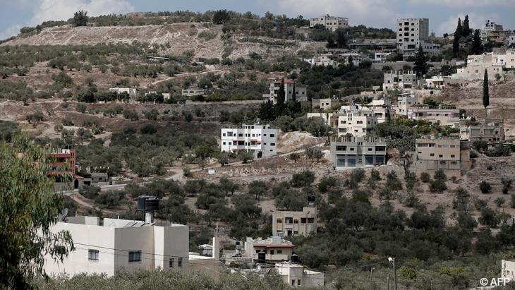 View of the Palestinian village of Sebastia (photo: AFP)