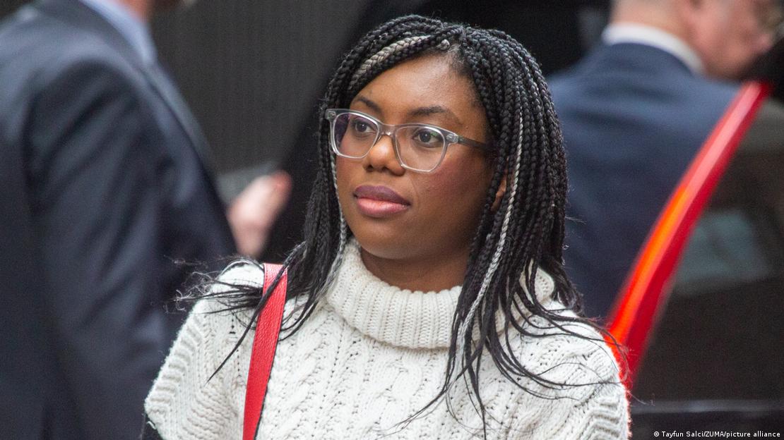 Minister for Women and Equalities Kemi Badenoch has been described as 'darling of the right' for her 'anti-woke' stance (image: Tayfun Salci/ZUMA/picture alliance)