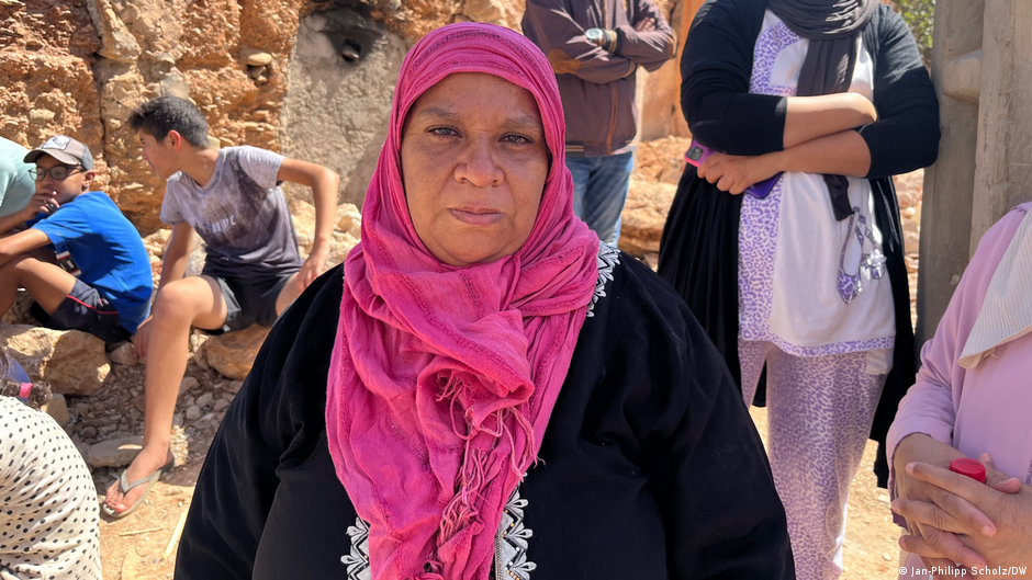 Erdbebenopfer Naima Oufkir aus der Kleinstadt Amzmiz