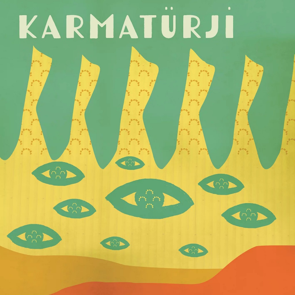 Album cover of Karmaturji by DJ Ipek, Petra Nachtmanova and Ceyhun Kaya (source: Trikont)