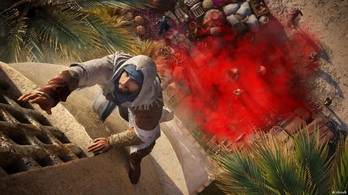 Main character Basim in the Assassin's Creed video game (image: Ubisoft)