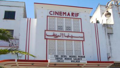 Fassade des Cinema Rif in Tanger, Marokko (Foto: Elisa Pierandrei)