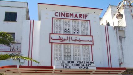 Fassade des Cinema Rif in Tanger, Marokko (Foto: Elisa Pierandrei)
