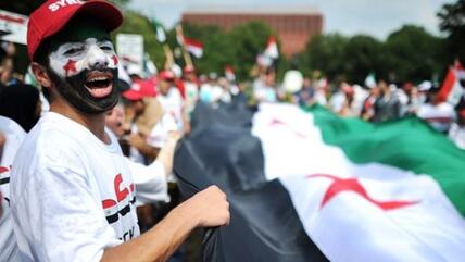 Protest against the Assad regime (photo: AFP/Getty Images)