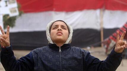 Protest on Tahrir Square (photo: AP, dapd)
