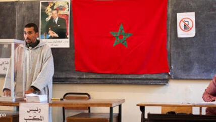 A polling station in Morocco (photo: dpa)