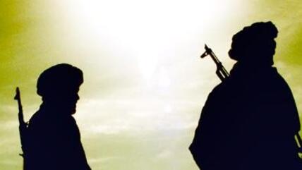 Kämpfer der Nordallianz in Afghanistan im Jahr 2001; Foto: AP