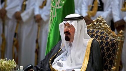 König Abdullah von Saudi-Arabien; Foto: dpa