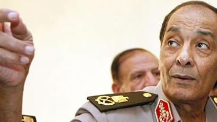 Mohamed Hussein Tantawi, head of the Egyptain Military Council (photo: AP)