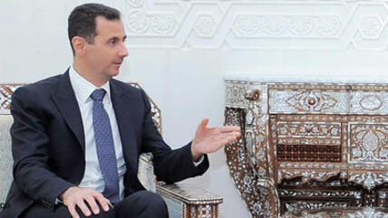 Syriens Präsident Assad erlässt neues Parteiengesetz; Foto: picture alliance