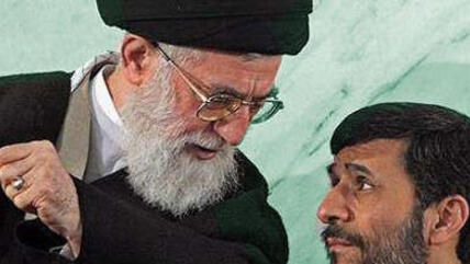 Ayatollah Ali Khamenei and Mahmoud Ahmadinejad (photo: www.Khameni.ir)