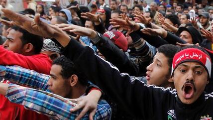 مظاهرات احتجاجية ضد مرسي في القاهرة. رويترز