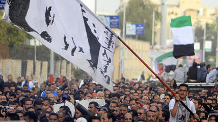 Protests against court decisions in Port Said (photo: Reuters)