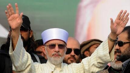 Tahir ul-Qadri (photo: AFP)