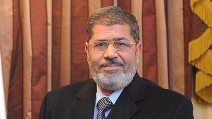 Mohammed Morsi in Cairo, Egypt, 30 January 2012 (photo: picture-alliance/dpa)