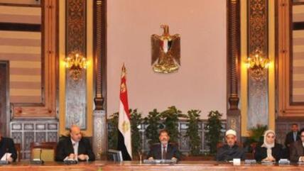 Mursi's 'Dialogue meeting' in Cairo (photo: Reuters)