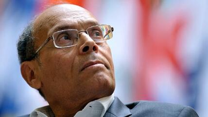 Der tunesische Präsident Moncef Marzouki; Foto: Keystone/Martial Trezzini/AP/dapd