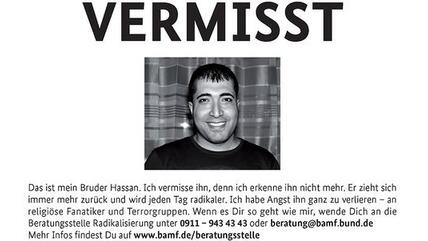 Poster of the campaign of the Interior Ministry (source: initiative-sicherheitspartnerschaft.de)