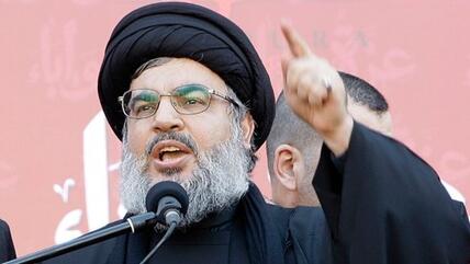 Sheikh Hassan Nasrallah (photo: AP)