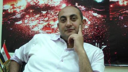 Khaled Ali in seinem Büro in Kairo; Foto: Susanne Schanda