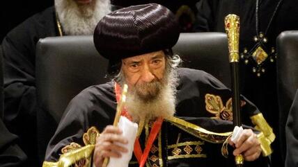 Coptic Pope Shenouda III (photo: Amr Nabil/AP/dapd)