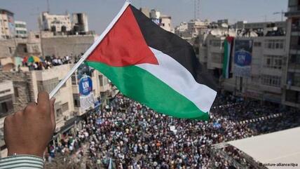 Palestinian flag (photo: DW)