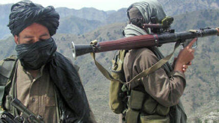 Taliban bei einer Offensive im Swat-Tal, Pakistan; Foto: dpa