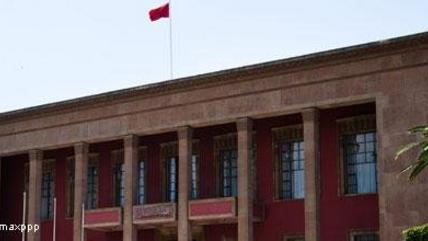 Marokkanisches Parlament in Rabat; Foto: picture alliance