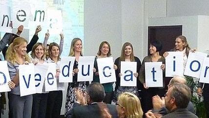 Eröffnungszeremonie des Studiengangs International Education Management (INEMA) an der Universität Ludwigsburg; Foto: &copy; Universität Ludwigsburg