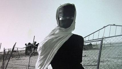 Kunstwerk von Reem al Faisal; Foto: Kersten Knipp