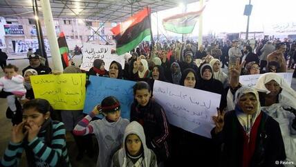 مستقبل ليبيا الجديدة بين شيخ القبيلة وشيخ الطريقة!، الصورة من موقع دويتشه فيله 