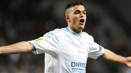 Hatem Ben Arfa of Olympique Marseille during the match against FC Copenhagen, in Marseille, 25 February 2010 (photo: dpa)