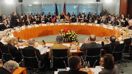 Fünfter Integrationsgipfel im Kanzleramt; Foto: dpa
