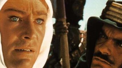 Peter O'Toole and Omar Sharif in the movie "Lawrence of  Arabia" of 1962 (photo: dpa)