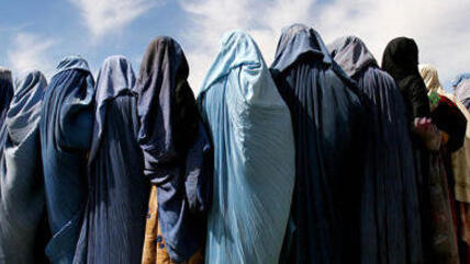 Burkaträgerinnen in Afghanistan; Foto: AP